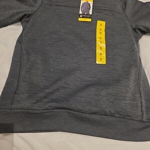 Gray Pullover Sweatshirt